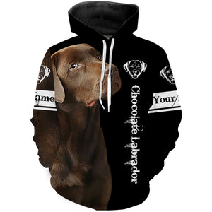 Chocolate Lab 3D All Over Printed Shirts, Hoodie, T-shirt Labrador Retriver Dog Gifts for Lab Lovers FSD2016