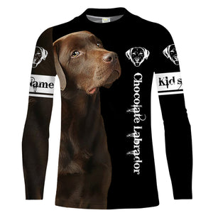 Chocolate Lab 3D All Over Printed Shirts, Hoodie, T-shirt Labrador Retriver Dog Gifts for Lab Lovers FSD2016