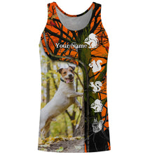 Load image into Gallery viewer, Squirrel Hunting Dogs Russell Terrier orange camo Custom Name 3D All over print Shirts, hunting gifts FSD3859