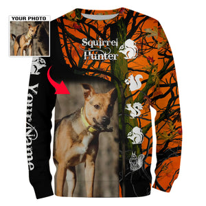 Best Squirrel Hunting Dogs Customized name and photo 3D All over print Shirts, Squirrel hunting gifts FSD3860