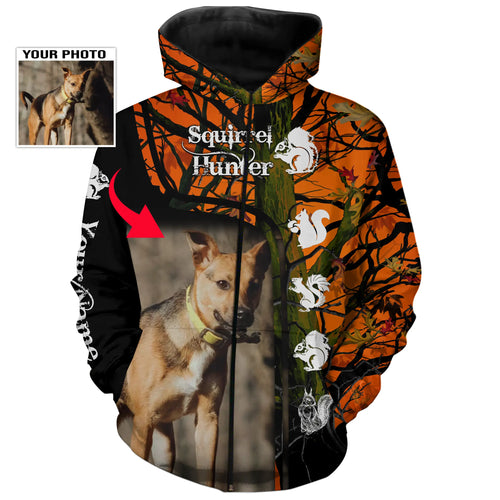 Best Squirrel Hunting Dogs Customized name and photo 3D All over print Shirts, Squirrel hunting gifts FSD3860