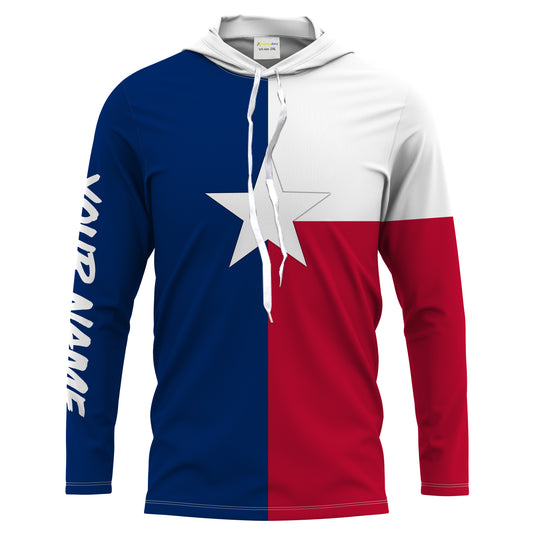 Personalized Texas Flag Performance Sun/UV Protection Shirts For Adult and Kid - Texas Gifts, Texas pride shirts FSD2187
