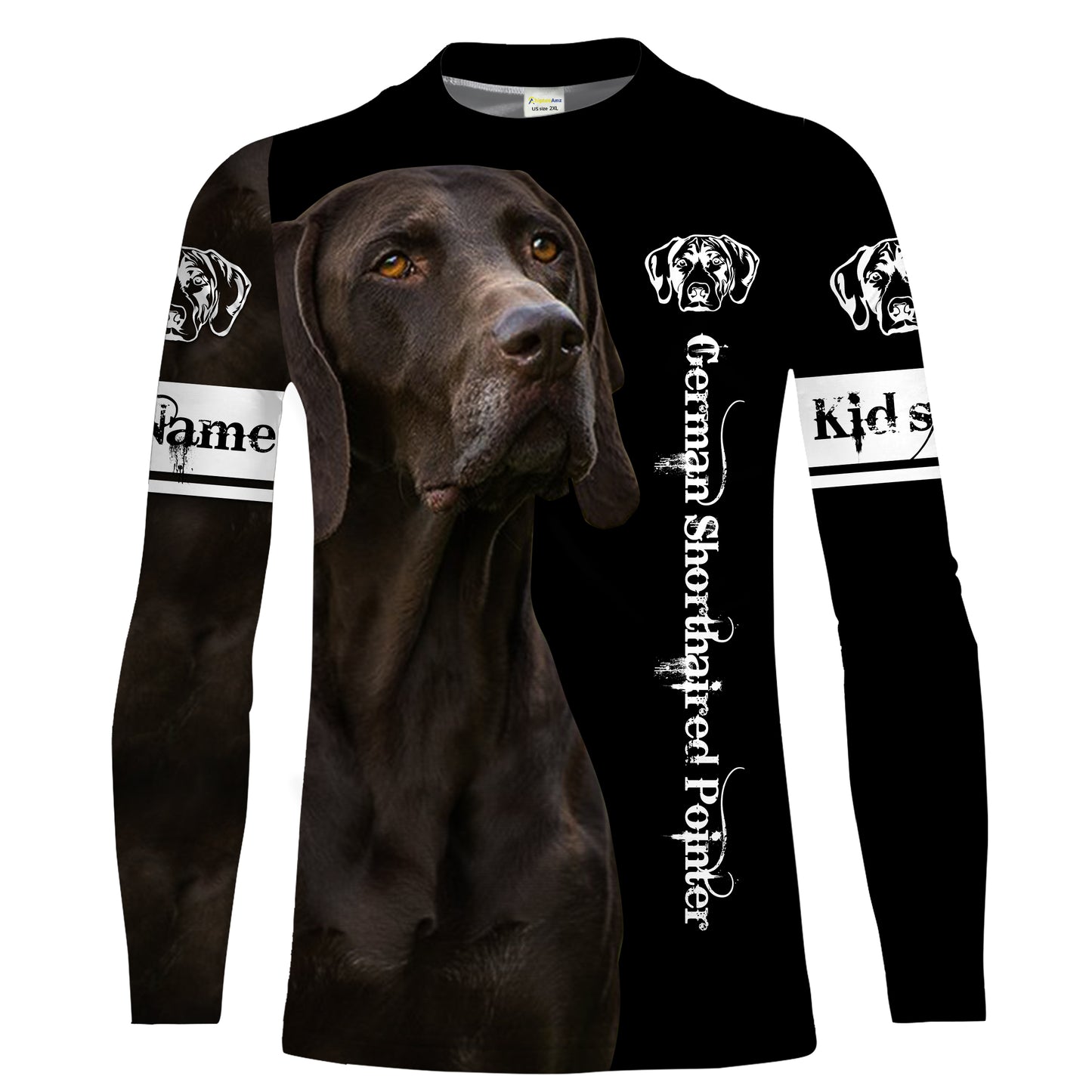 German Shorthaired Pointer 3D All Over Printed Shirts, Hoodie, T-shirt Gifts idea for GSP Dog Lovers FSD2430