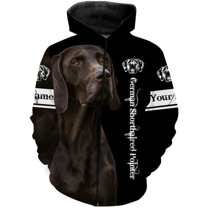 German Shorthaired Pointer 3D All Over Printed Shirts, Hoodie, T-shirt Gifts idea for GSP Dog Lovers FSD2430