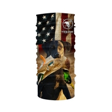 Load image into Gallery viewer, Best Duck Hunting Dogs black Labrador Retriever American flag 3D All over printed Shirts FSD3864