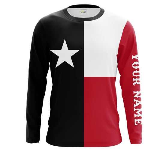 Texas Flag Performance Clothing Sun/UV Protection Quick Dry Shirts - Personalized Texas Gifts, Texas pride shirts FSD2185