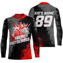 Load image into Gallery viewer, Xtreme Motocross Jersey UPF30+ Custom Dirt Bike Racing Shirt Youth Men Women Off-road Motorcycle NMS1433