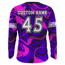 Load image into Gallery viewer, Dirt Bike Mom Personalized Jersey UPF30+ Brap Motocross Mom Racing Shirt Mother&#39;s Day Gift NMS1379