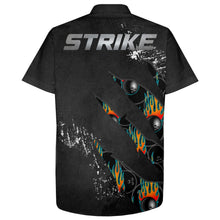 Load image into Gallery viewer, Men Women Custom Hawaiian Bowling Shirt, Strike Bowlers Jersey Short Sleeve Button-down Cool Shirt NBH103