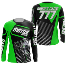 Load image into Gallery viewer, Custom Motocross Jersey UPF30+ Dirt Bike Racing Adult&amp;Kid Riders MX Off-Road Motorcycle Shirt| NMS778
