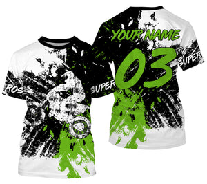 Personalized Supercross Jersey Custom Number Motorcycle Riding Shirt Off-Road Rider Dirt Bike Racing| NMS543