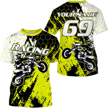 Load image into Gallery viewer, Personalized Racing Jersey UPF30+ UV Protect Dirt Bike Racing Shirt Off-Road Rider Motorcycle Racewear| NMS401