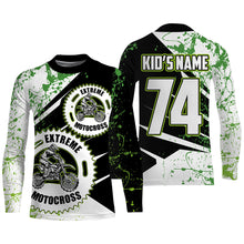 Load image into Gallery viewer, Extreme Motocross Jersey UPF30+ Youth Men Women Custom Dirt Bike Racing Shirt Off-road NMS1374