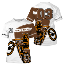 Load image into Gallery viewer, Personalized Jersey MTB Shirt - Cycling Jersey Long Sleeve Mountain Biking Shirt for Men Women - JTS421