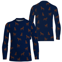 Load image into Gallery viewer, Labrador Retriever Lover Hoodie Long Sleeve Blue Shirt Kid Adult Shirt Lab Owner Labrador Owners| JTSD352