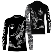 Load image into Gallery viewer, Customization Mountain Long Sleeve Hiking Shirts Custom Name 3D UV Protection UPF 30+| SP32