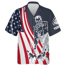 Load image into Gallery viewer, Grab Your Balls We&#39;re Going Bowling Hawaiian Shirt Custom Bowling Jersey Men USA Bowling Shirt BDT53