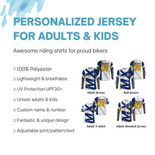 Load image into Gallery viewer, MX racing custom motocross jersey kids men women dirt bike MotoX motorcycle offroad rider racewear NMS1021
