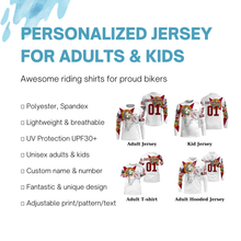 Load image into Gallery viewer, Florida Motocross Jersey Custom Youth Mens Womens FL Dirt Bike Racing Off Road Motorcycle Shirt| NMS829