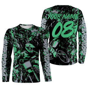 Personalized Supercross Jersey Custom Number & Name Motorcycle Riding Shirt Off-Road Dirt Bike Racing| NMS539