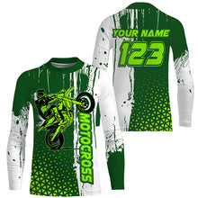 Load image into Gallery viewer, Custom Motocross Jersey Kid Men Women UPF30+ MX Racing Dirt Bike Off-Road Motorcycle Racewear NMS1270