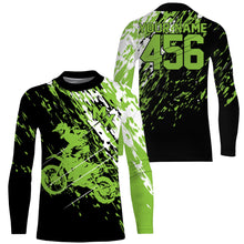 Load image into Gallery viewer, Personalized Dirt Bike Jersey UPF30+ Motocross Supercross Enduro Off-Road Adult&amp;Kid Racing Jersey| NMS760