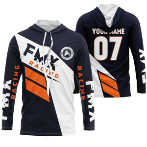 Personalized FMX Jersey UPF30+ Freestyle Motocross Shirt Adults & Kid Dirt Bike Riders Motorcycle Racing| NMS689