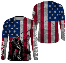 Load image into Gallery viewer, American Flag Patriotic Mountain Custom Hiking Apparel UV Protection Quick Dry UPF 30+| SP123
