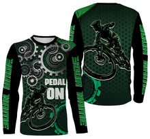 Load image into Gallery viewer, Cycling Jersey| Personalized Cycling Racing Shirt for Cyclist, Bike Rider, Mountain Biking Jersey| JTS439