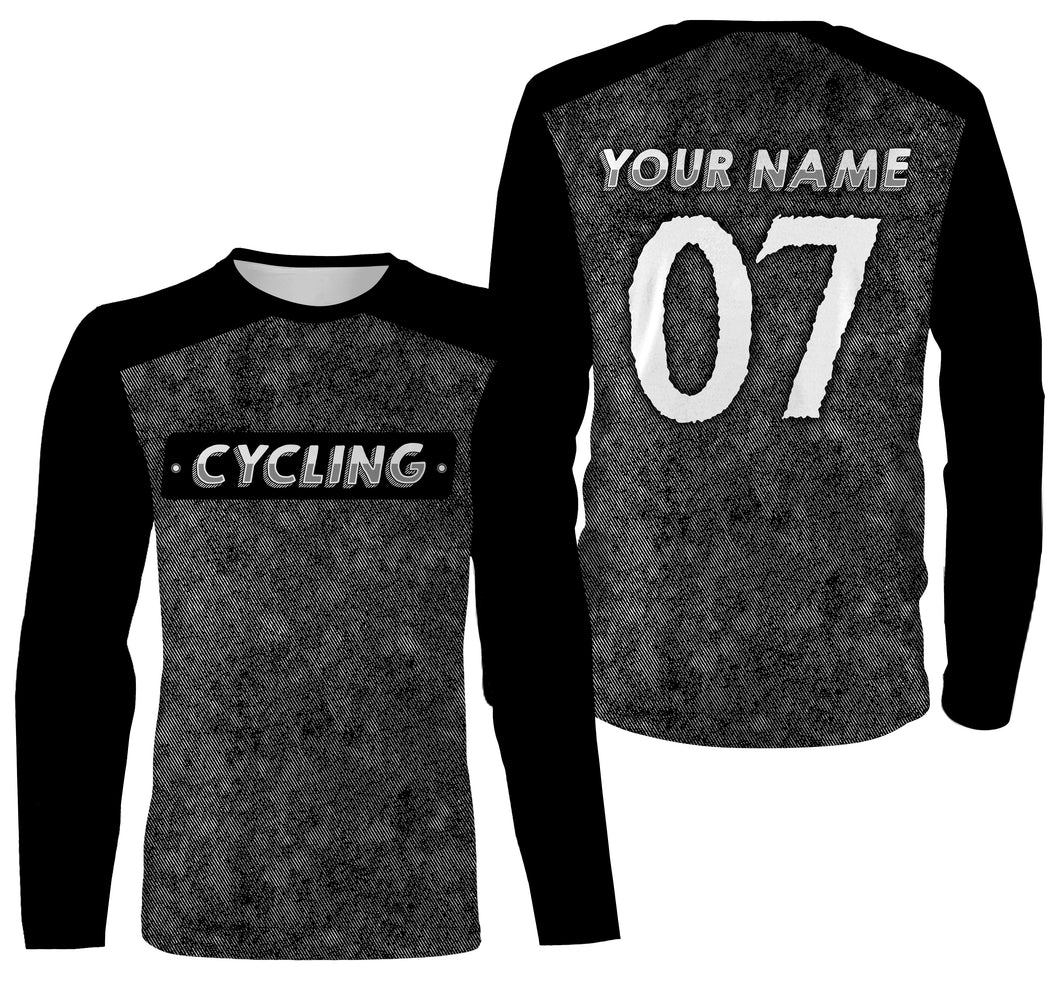 Personalized Cycling Jersey - MTB Jersey Mountain Biking Shirt for Cyclist Bike Rider JTS418