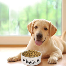 Load image into Gallery viewer, Personalized Pet Bowl with Your Pet's Name - Pet Bowl for Your Dog, Cat - NQS1140