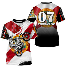 Load image into Gallery viewer, Florida Motocross Jersey Custom Youth Mens Womens FL Dirt Bike Off Road MotoX Motorcycle Racing| NMS823