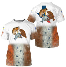 Load image into Gallery viewer, Texas Slam fishing drink beer with ChipteeAmz's art custom name UV protection UPF +30 shirts AT002