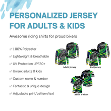 Load image into Gallery viewer, BMX 4 life riding jersey kids youth BMX shirt UPF30+ cycling jersey mens riding jersey boys girls| SLC267