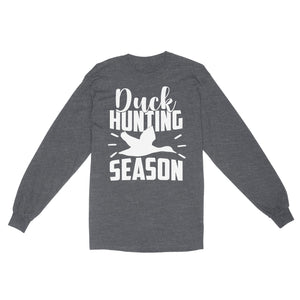 Duck Hunting Season Duck Bird Hunter Standard Long Sleeve, Hunting Gifts Shirts FSD2644D03