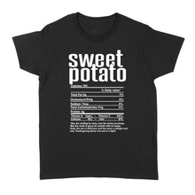 Load image into Gallery viewer, Sweet potato nutritional facts happy thanksgiving funny shirts - Standard Women's T-shirt