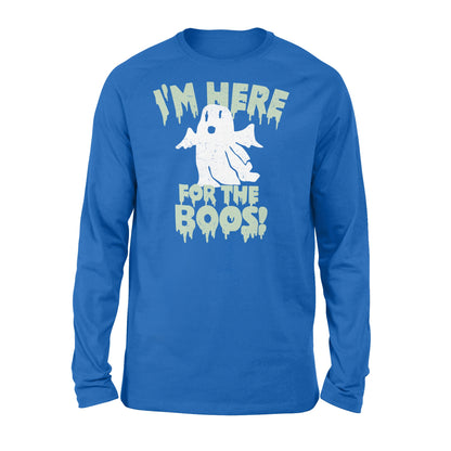 I'm here for the boos - Standard Long Sleeve