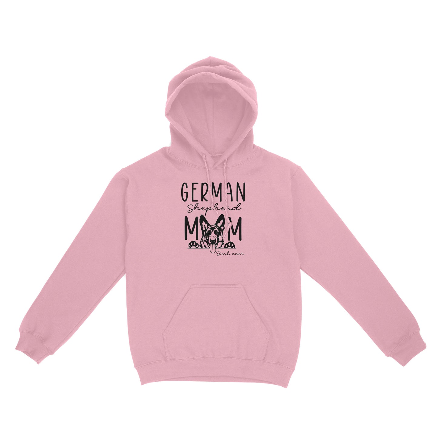 Womens German Shepherd Mom Best Ever Shirt Funny Dog Mom Gift Smiling Dog Standard Hoodie FSD2366D08