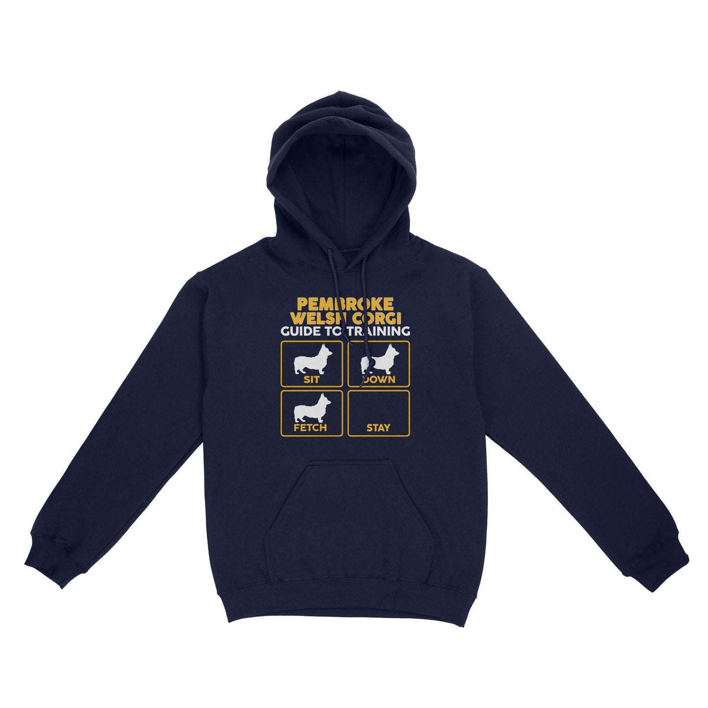 Pembroke Welsh Corgi Standard Hoodie | Funny Guide to Training dog - FSD2409D08