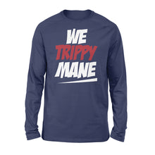 Load image into Gallery viewer, We Trippy Mane Black Juicy - Standard Long Sleeve