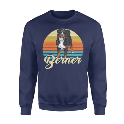 Custom name Berner dog personalized gift Crew Neck Sweatshirt