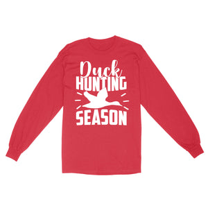 Duck Hunting Season Duck Bird Hunter Standard Long Sleeve, Hunting Gifts Shirts FSD2644D03