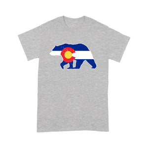 Colorado bear hunting  T Shirts,  CO State Flag Bear Hunter - NQSD233