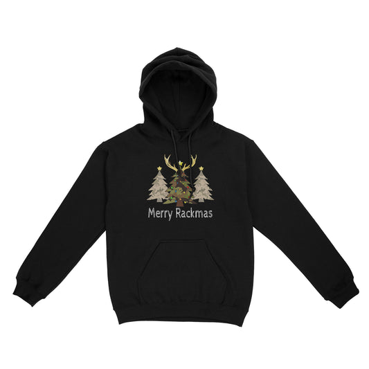 Deer, Elk, Moose hunting Merry Rackmas hunting gift for men Hoodie TAD02