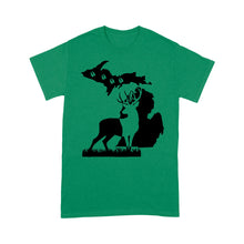 Load image into Gallery viewer, Michigan deer hunting shirt Men T-shirt - FSD1187