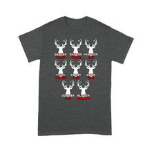 Load image into Gallery viewer, Funny Christmas Reindeer Hunter Shirt, Deer Hunter Gift D02 NQS2460 Standard T-Shirt