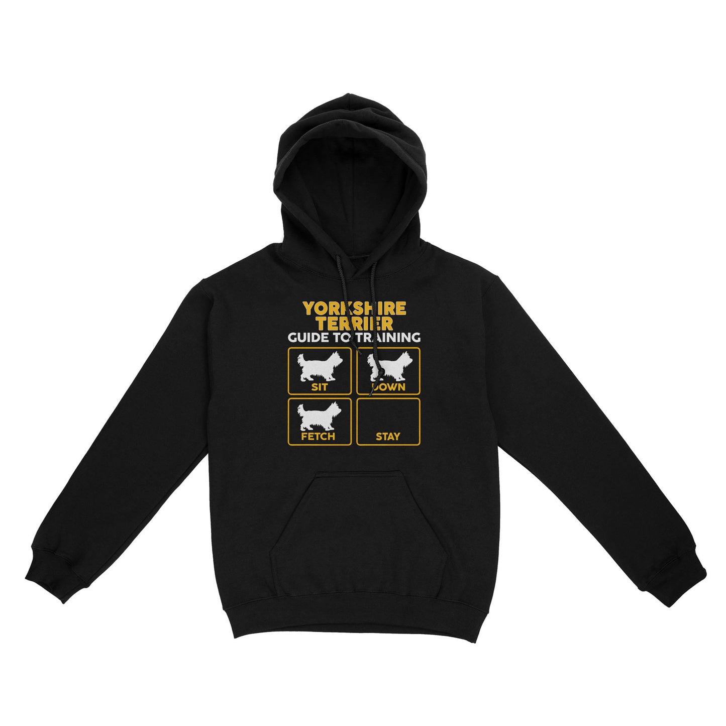 Yorkshire Terrier Standard Hoodie | Funny Guide to Training dog - FSD2411D08