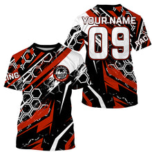 Load image into Gallery viewer, Custom extreme Motocross racing jersey adult&amp;kid UPF30+ biker Live To Ride off-road red MX shirt PDT241